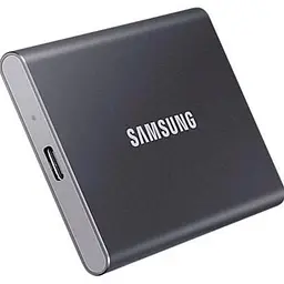 Зовнішній SSD накопичувач Samsung T7 2TB Titan Gray (MU-PC2T0T/WW) [91905] - мініатюра 5