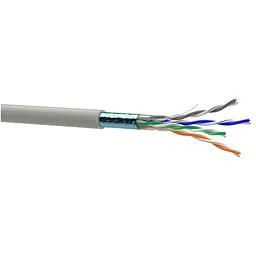 Кабель мережевий OK-Net FTP cat.5e, 305м (F/UTP-cat.5E-SL) (КПВЭ-ВП (100) 4*2*0,46)