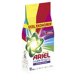 Уцінка. Пральний порошок Ariel Аква-Пудра Color Яскраві кольори 8.1 кг - мініатюра 2