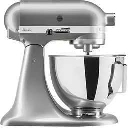 Планетарний міксер KitchenAid 4.3 л хром (5KSM95PSEMC) - мініатюра 2