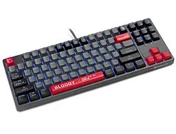 Клавиатура игровая механическая A4Tech S-87 Bloody Black, BLMS Red Plus Switch, Eng/Rus/Укр - мініатюра 3