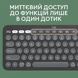 Комплект (клавіатура + миша) Logitech Pebble 2 Combo Graphite (920-012239) UA [141507] - мініатюра 10