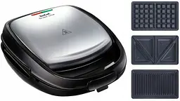 Сэндвичница Tefal Snack Time 3PL SW342 [SW342D38] [80319] - мініатюра 3