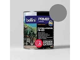 Грунтовка алкідна BELLINI Сірий 0,9кг ГФ-021