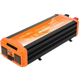 Автомобільний інвертор Choetech 12V/220V 2500 Вт, чиста синусоїда (CJ5000Q-V2) - мініатюра 3
