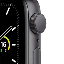 Смарт-годинник Apple Watch SE GPS 40 mm Space Gray Aluminium Case with Black Sport Band - Regular Model A2351 (Grade C) Seller Refurbished - мініатюра 2