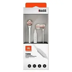 Навушники провідні JBL T290 Rose Gold (JBLT290RGD) JBLT290RGD - мініатюра 5