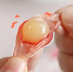 Китайські жувальні цукерки Orion Peelable Lychee Flavor Gummy Candy Лічі 17г - мініатюра 7