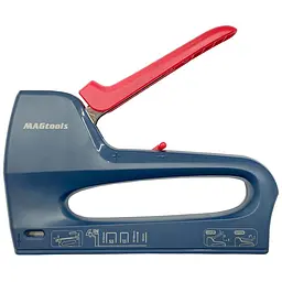 Степлер механічний MAGtools 4 в 1 скоба 6-14мм x цвях 10-15мм