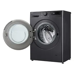LG Пральна машина фронтальна, 9кг, 1200, A, 48см, дисплей, пара, інвертор, чорний - мініатюра 7