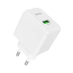 Мережевий зарядний пристрій Hoco CS12A USB 18W білий