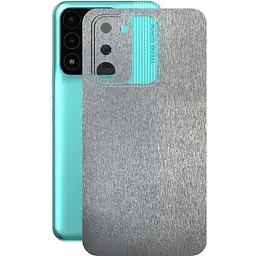 Защитная пленка StatusSKIN для Tecno Spark 8c Корпус Винил Металл серебро