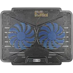 Підставка для охолодження ноутбука Promate AirBase-1 Black (airbase-1.black) - мініатюра 2