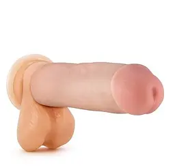 Насадка на пеніс Blush Performance Magnum Xtender 21.5 см тілесний - мініатюра 5