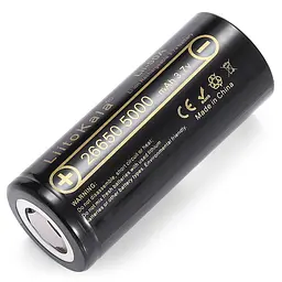 Акумулятор Liitokala Lii-50A 5000 mAh 20A 26650 Li-ion - мініатюра 2