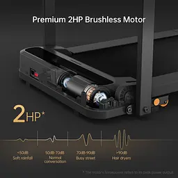 Бігова доріжка Kingsmith WalkingPad Treadmill MX10 Black [163172] - мініатюра 5