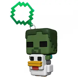 Гумова фігурка Minecraft з підвіскою серія 2 (JTMIN-35245-3) - мініатюра 4