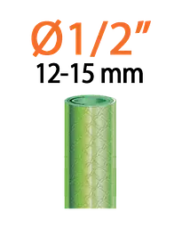 Конектор для поливального шланга 1/2" з системою "Aquastop" Claber 8602 - мініатюра 4