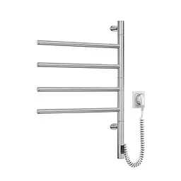 Електрична рушникосушка Navin Arabesque 480x600 Sensor з таймером 12-228053-3680, Хром, Електронний