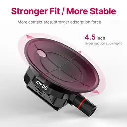 Присоска з швидкозмінним кріпленням Ulanzi SC-02 Extended Vacuum Suction Cup 4.5 inches (3090) - мініатюра 10
