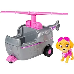 Набір Spin Master Paw Patrol Базовий автомобіль з фігуркою Скай сірий (SM16775/9931)