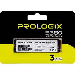SSD накопичувач Prologix S380 256GB (PRO256GS380) [119334] - мініатюра 4