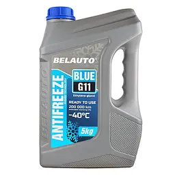 Антифриз синій Belavto Antifreezee G11 Blue 5 кг (AF1650) - мініатюра 2