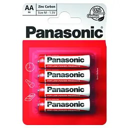 Батарейка Panasonic R6 PANASONIC Special x 4 (R6REL/4BPU) - мініатюра 1