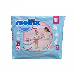 Підгузки-трусики Molfix 5 JUNIOR 12-17 кг 30 шт