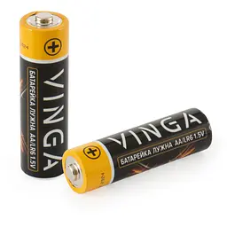 Батарейка AA LR6 Alkaline 12pcs Blister Vinga (VJABAA12) - мініатюра 3