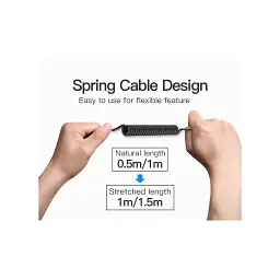 Кабель мультимедійний USB-C to 3.5mm M 1.0m black Vention (BGABF) - мініатюра 3