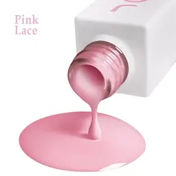 Рідкий гель для укріплення та моделювання PolyLiquid gel 06 Pink Lace рожевий JOIA vegan 8 мл - мініатюра 4