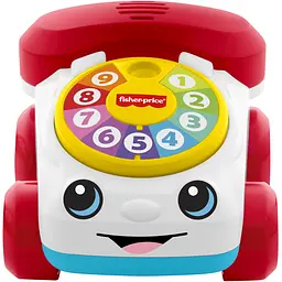 Машинка-каталка Fisher-Price Веселий телефончик (JKD56) - мініатюра 2