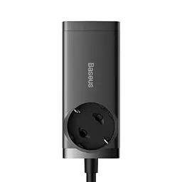 Мережевий зарядний пристрій Baseus GaN3 Pro Desktop Powerstrip AC+2U+2C 65W PSZM000001 Black - мініатюра 5