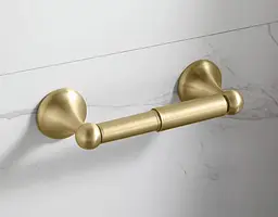Тримач для туалетного паперу Rea 332869 brushed gold REA-06920, Золотий - мініатюра 4