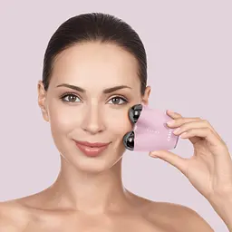 Мікрострумовий підтягувач обличчя GESKE MicroCurrent Face-Lifter 6 в 1 рожевий - мініатюра 7