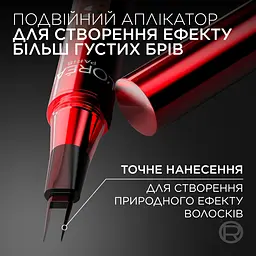Фломастер-тінт для брів L'Oreal Paris Faux Brow блонд 1 мл - мініатюра 3