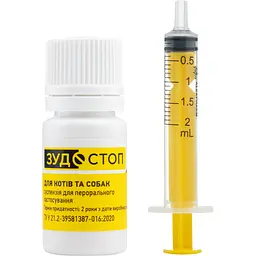 Зудостоп Vitomax суспензія для котів та собак, 10 мл - мініатюра 4