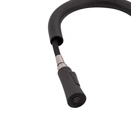 Змішувач для кухні Qtap Evicka з висувним виливом QTEVI9135103UB Black Matt, Чорний матовий - мініатюра 7