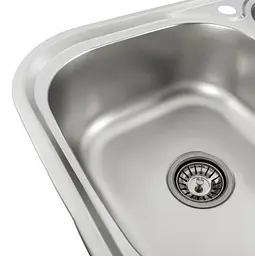 Кухонна мийка Platinum 7848 сатин (SP000000523) - мініатюра 3