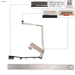Шлейф матриці для Dell Latitude E7480 E7490, (eDP 30pin, FHD, non-touch, 0D81MX, DC02C00DW00, Оригінал)