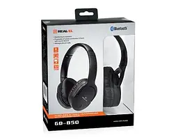 Навушники GD-850, Black REAL-EL teh0020119 - мініатюра 6