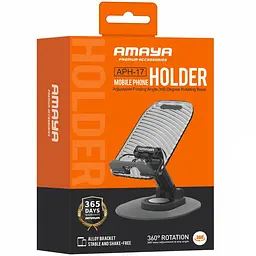 Підставка для телефону Amaya APH-17 Black - мініатюра 2