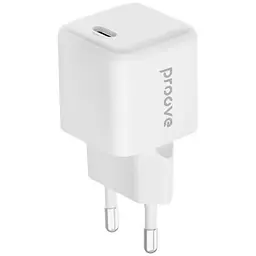 Мережевий зарядний пристрій Pocket GaN, White, 25 Вт Proove teh0033867