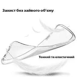 Чохол до мобільного телефона BeCover Apple iPhone 17 Pro Max Transparent (713763) - мініатюра 6