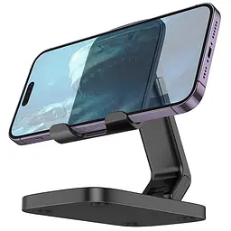 Підставка для телефону Hoco HD8 Blackfish Black - мініатюра 3