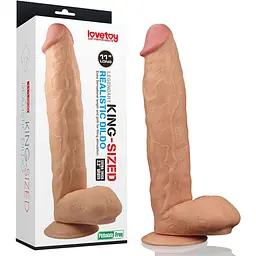 Фалоімітатор Legendary King Sized Realistic 29.5 см тілесний