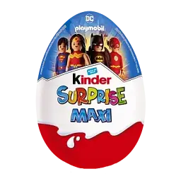 Яйце Kinder Uberrashung Maxi Surprise DC Superheroes x Playmobil 100 г