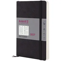 Щоденник Axent 2027 Partner Soft Skin 145x210 мм чорний (8810-27-01-A)