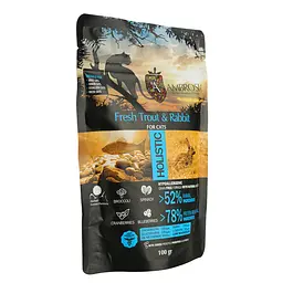 Набір: Сухий корм Ambrosia Grain Free для кошенят зі свіжою індичкою та куркою 100 г + Сухий корм Ambrosia Grain Free для котів зі свіжою фореллю та кроликом 100 г - мініатюра 7